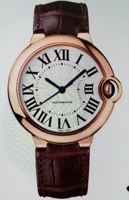 Luxury Brand New Mens Brown Leather Sport Stanless Steel Mechanical Automatic Rome White Dial Pink 18LK Gold Watch Watches 36mm
Luxury Brand New Mens Brown Leather Sport Stanless Steel Mechanical Automatic Rome White Dial Pink 18LK Gold Watch Watches 36mm