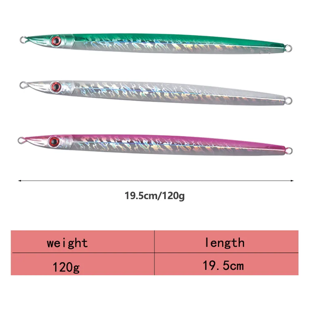 1 pcs Artificial Metal Fishing Lures 3D Eyes Hard Baits Fast Sinking Deepsea Iron Plate Bait Iron Plate Bait Fishing Lures
1 pcs Artificial Metal Fishing Lures 3D Eyes Hard Baits Fast Sinking Deepsea Iron Plate Bait Iron Plate Bait Fishing Lures