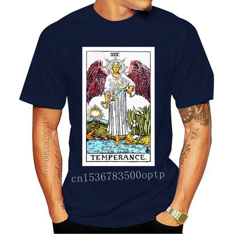 New Temperance Tarot Card Art Logo men's (woman's available) t shirt black Cool Casual pride t shirt men Unisex Fashion tshirt
New Temperance Tarot Card Art Logo men's (woman's available) t shirt black Cool Casual pride t shirt men Unisex Fashion tshirt