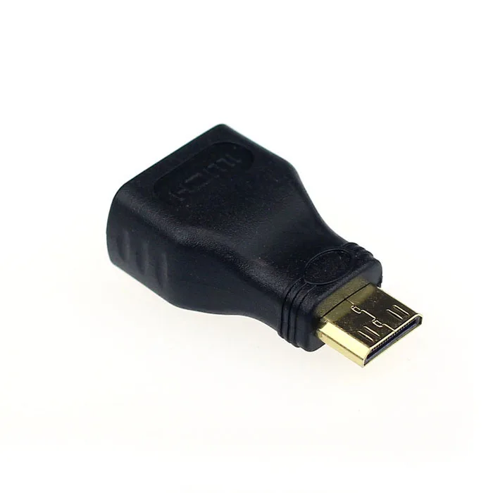 Mini HDMI Male Type C to Female A Adapter Connector for 1080p 3D TV |