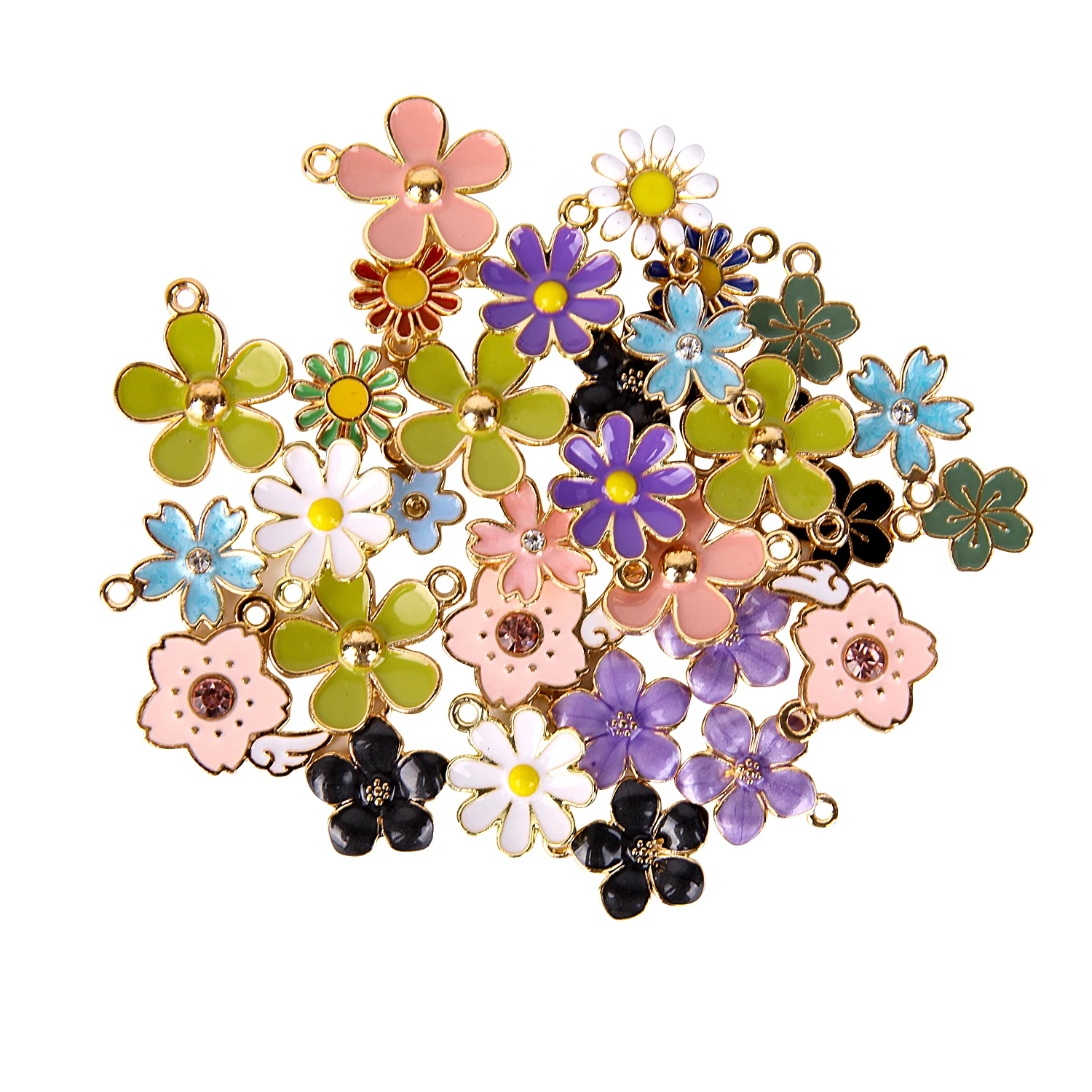 2020 Fashion Fashion Little Daisy Accessory Pendant 40pcs Earrings Pendant Accessories Multicolor
2020 Fashion Fashion Little Daisy Accessory Pendant 40pcs Earrings Pendant Accessories Multicolor