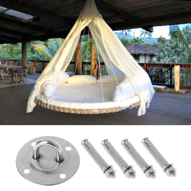 Suspension Ceiling Hook Stainless Steel Heavy Duty Ceiling Hook for Hanging Chair, Hammock, Yoga Towel, Sandbag, Lamp, Swing
Suspension Ceiling Hook Stainless Steel Heavy Duty Ceiling Hook for Hanging Chair, Hammock, Yoga Towel, Sandbag, Lamp, Swing