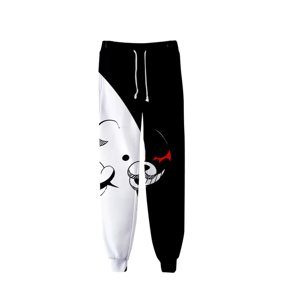 Anime Danganronpa Monokuma 3D Joggers Pants Men Women Casual Pants Hip Hop Sweatpants Black White Bear Cosplay Costumes
Anime Danganronpa Monokuma 3D Joggers Pants Men Women Casual Pants Hip Hop Sweatpants Black White Bear Cosplay Costumes