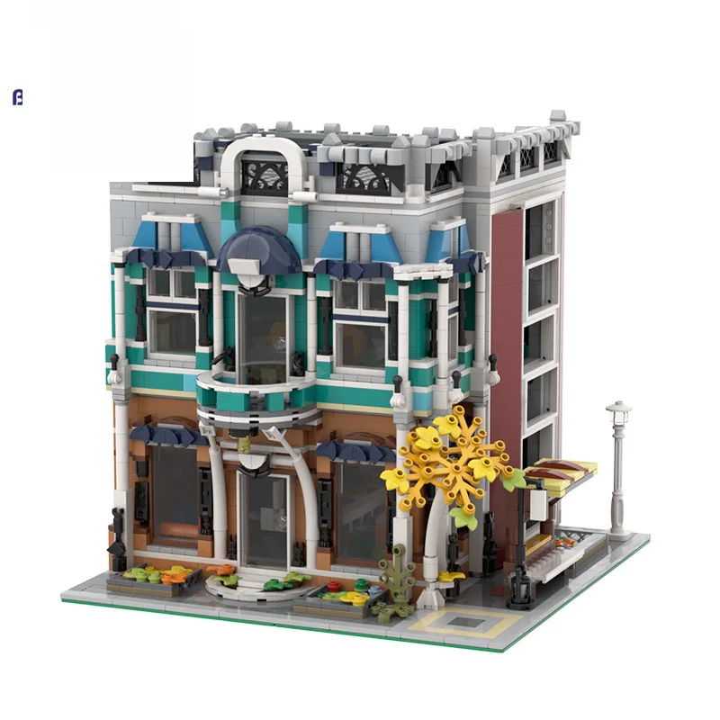 MOC Citys Street Scene Libra Cafe Bookshop Alternate Building Blocks Bricks Classic Brand Modular Construction Model Toys Gifts
MOC Citys Street Scene Libra Cafe Bookshop Alternate Building Blocks Bricks Classic Brand Modular Construction Model Toys Gifts