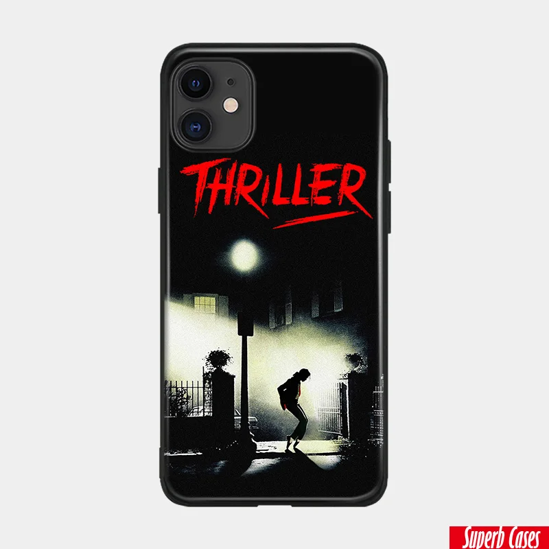 Майкл Джексон Thriller Cos THE EXORCIST мягкий силиконовый чехол для телефона iPhone 6 6S 7 8 Plus X XR