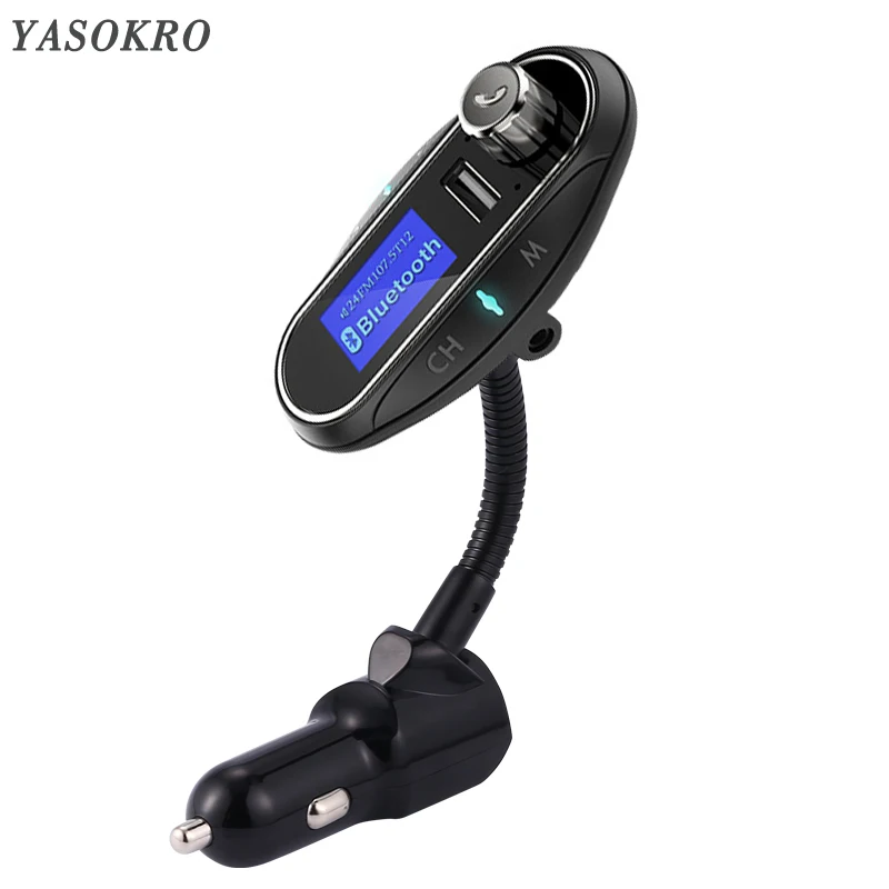 FM-передатчик беспроводной Bluetooth-совместимый аудио модулятор автомобильный