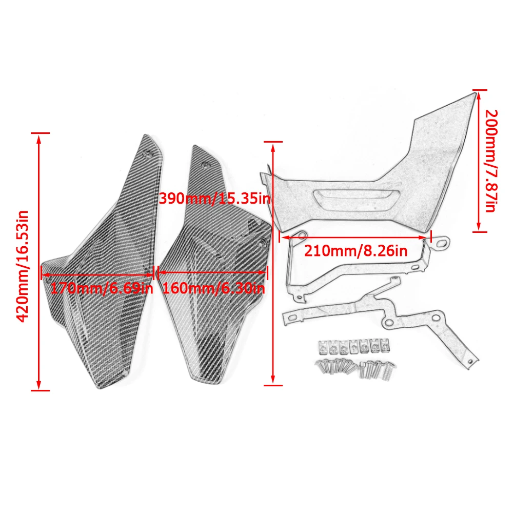 For BMW F900R F900XR F 900R 900XR F 900 R XR 2020-2021 Engine Chassis Shroud Fairing Exhaust Shield Guard Protection Cover 
For BMW F900R F900XR F 900R 900XR F 900 R XR 2020-2021 Engine Chassis Shroud Fairing Exhaust Shield Guard Protection Cover