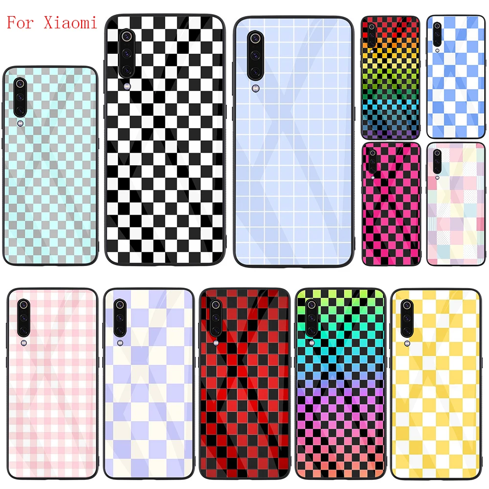 Чехол из закаленного стекла для Xiaomi 8 Lite A1 A2 9 5X 6X F1 шахматная клетка в клетку
Чехол из закаленного стекла для Xiaomi 8 Lite A1 A2 9 5X 6X F1 шахматная клетка в клетку