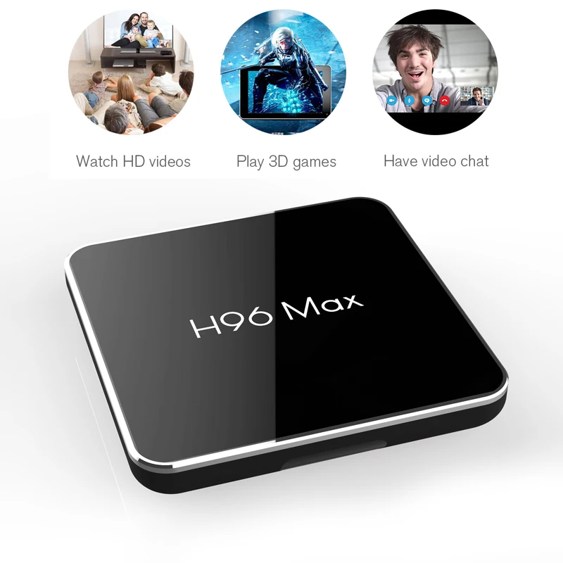 Android 9.0 Smart TV BOX Amlogic S905X2 LPDDR4 4gb 64gb 2.4ghz & 5ghz Wifi Bluetooth 4k 3D Set top box Avec Google Voice Control
Android 9.0 Smart TV BOX Amlogic S905X2 LPDDR4 4gb 64gb 2.4ghz & 5ghz Wifi Bluetooth 4k 3D Set top box Avec Google Voice Control