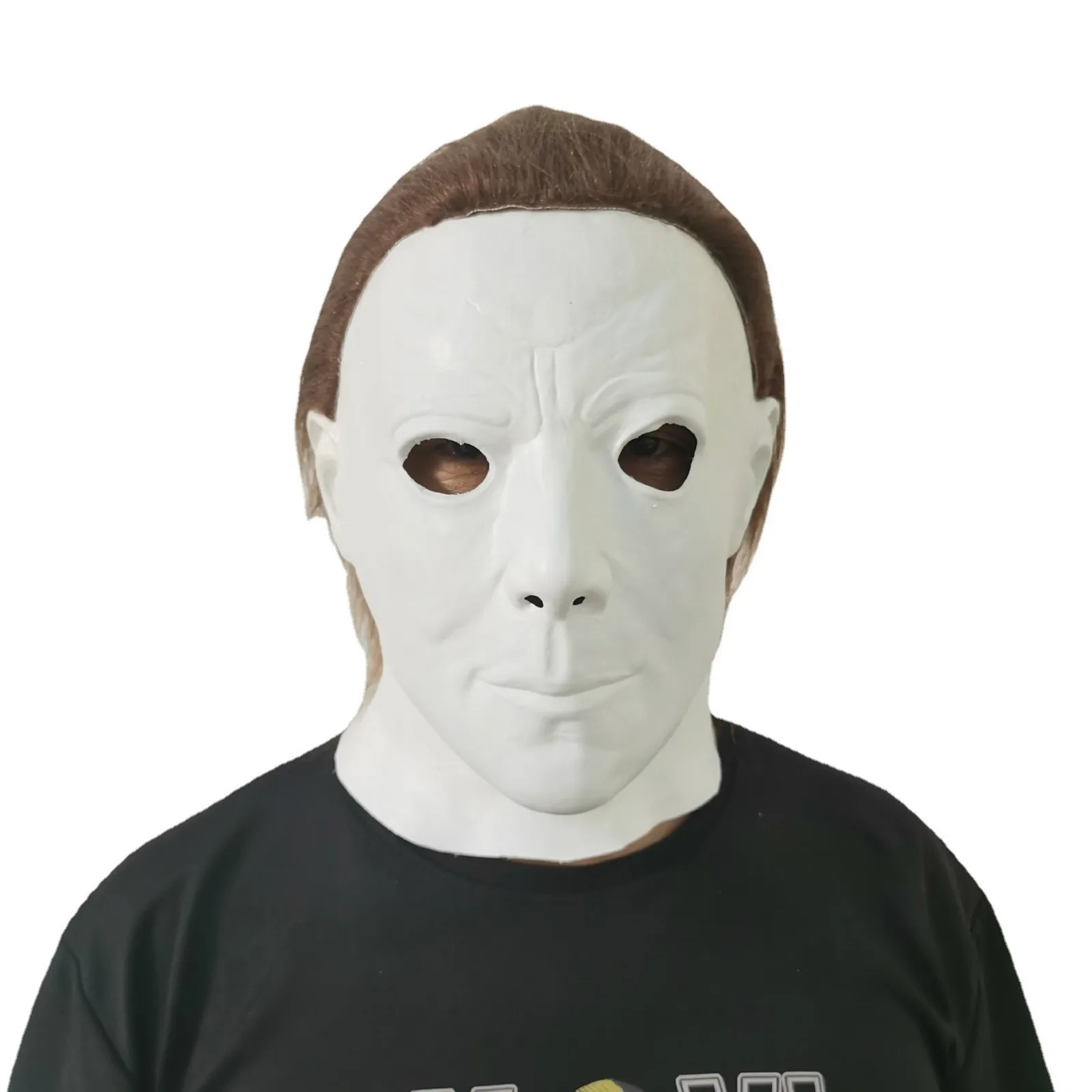 Horror Mask Murderer Tricky Spoof Face Mask Scary Masks Adult Masquerade Props Face Masks Costumes Party Accessories L*5
Horror Mask Murderer Tricky Spoof Face Mask Scary Masks Adult Masquerade Props Face Masks Costumes Party Accessories L*5