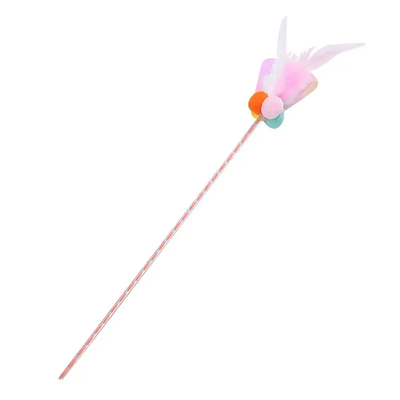 Dorakitten 1pc Funny Cat Teaser Toy Fake Feather Decor Cat Chase Toy Cat Wand Kitten Toys With Sound Pet Supplies Cat Favors
Dorakitten 1pc Funny Cat Teaser Toy Fake Feather Decor Cat Chase Toy Cat Wand Kitten Toys With Sound Pet Supplies Cat Favors
