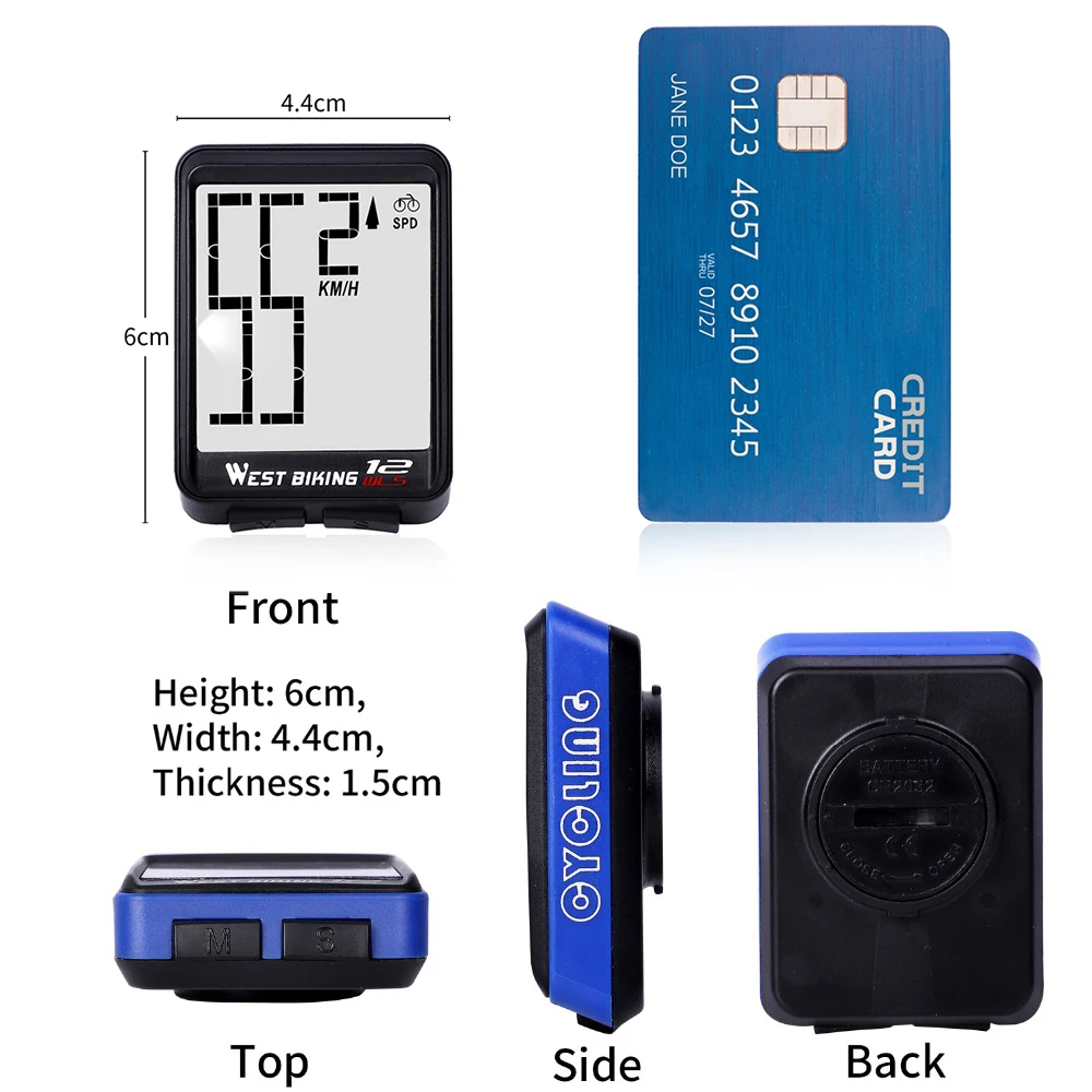 Bicycle computer wireless odometer large digital MTB bicycle computer waterproof bicycle computer odometer speedometer
Bicycle computer wireless odometer large digital MTB bicycle computer waterproof bicycle computer odometer speedometer