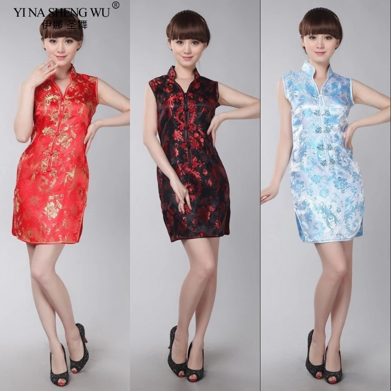 Plus Size S-3XL Chinese Qipao Classic Women Satin Cheongsam Oriental Bride Wedding Dresses 2020 New Evening Party Gown
Plus Size S-3XL Chinese Qipao Classic Women Satin Cheongsam Oriental Bride Wedding Dresses 2020 New Evening Party Gown