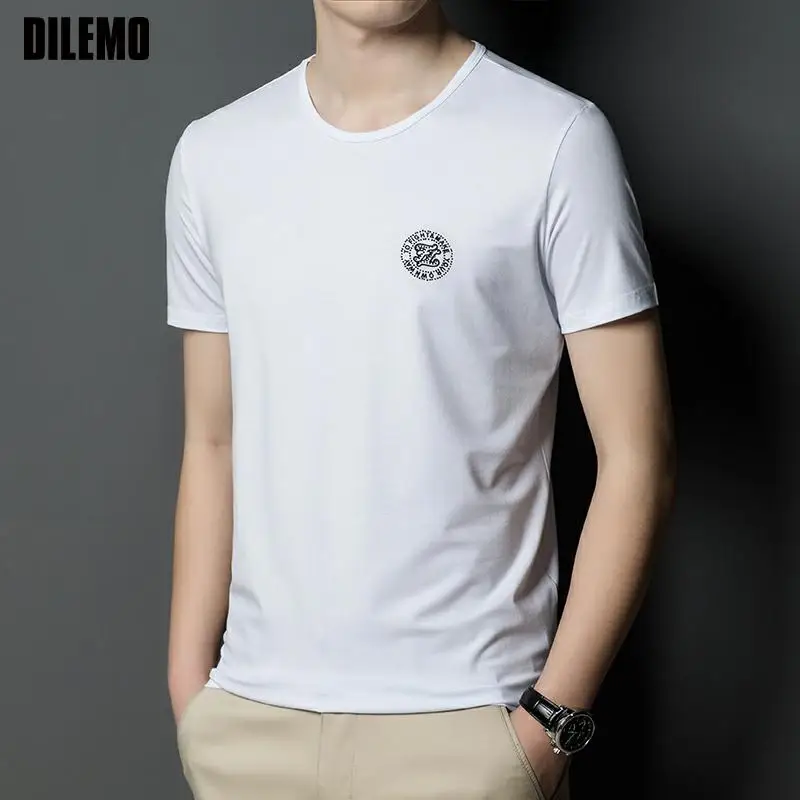 Top Quality New Summer Brand Tops 95% Cotton 5% Spandex Designer O Neck Tshirts For Men Short Sleeve Casual Fashion Men Clothes
Top Quality New Summer Brand Tops 95% Cotton 5% Spandex Designer O Neck Tshirts For Men Short Sleeve Casual Fashion Men Clothes