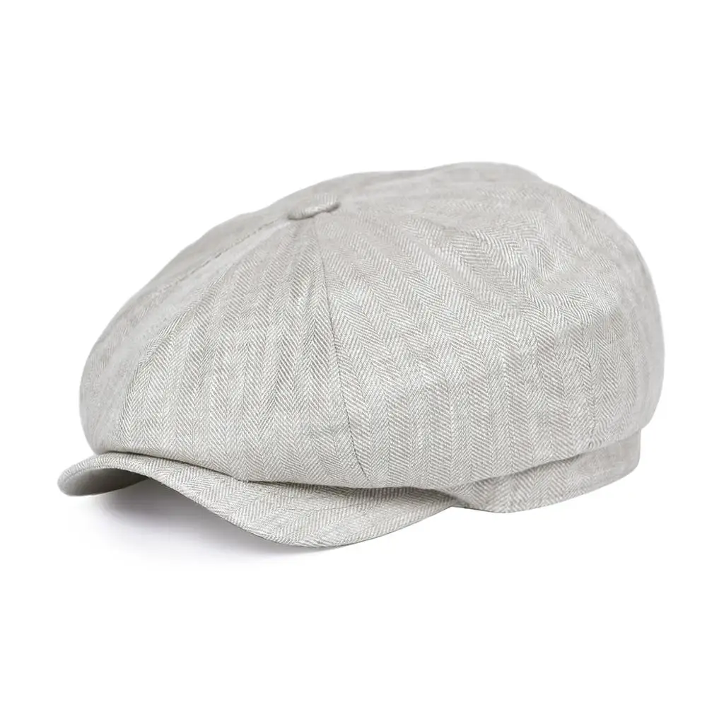 BOTVELA Herringbone Linen Newsboy Cap Men Summer Women Bakerboy Caps Breathable Flat Hat Apple Beret Hats 007
BOTVELA Herringbone Linen Newsboy Cap Men Summer Women Bakerboy Caps Breathable Flat Hat Apple Beret Hats 007