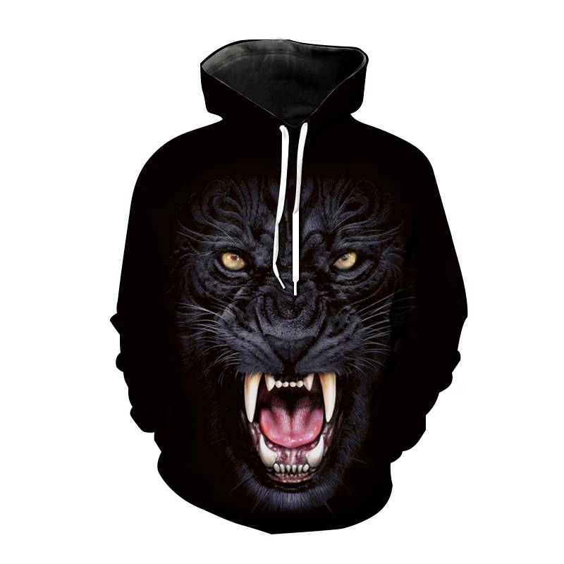 Black Leopard 3d Print Hoodies Animals Tiger Hooded Sweatshirt Men Women Casual Fashion Hoodie Pullover Hip Hop Tops Coat Unisex
Black Leopard 3d Print Hoodies Animals Tiger Hooded Sweatshirt Men Women Casual Fashion Hoodie Pullover Hip Hop Tops Coat Unisex