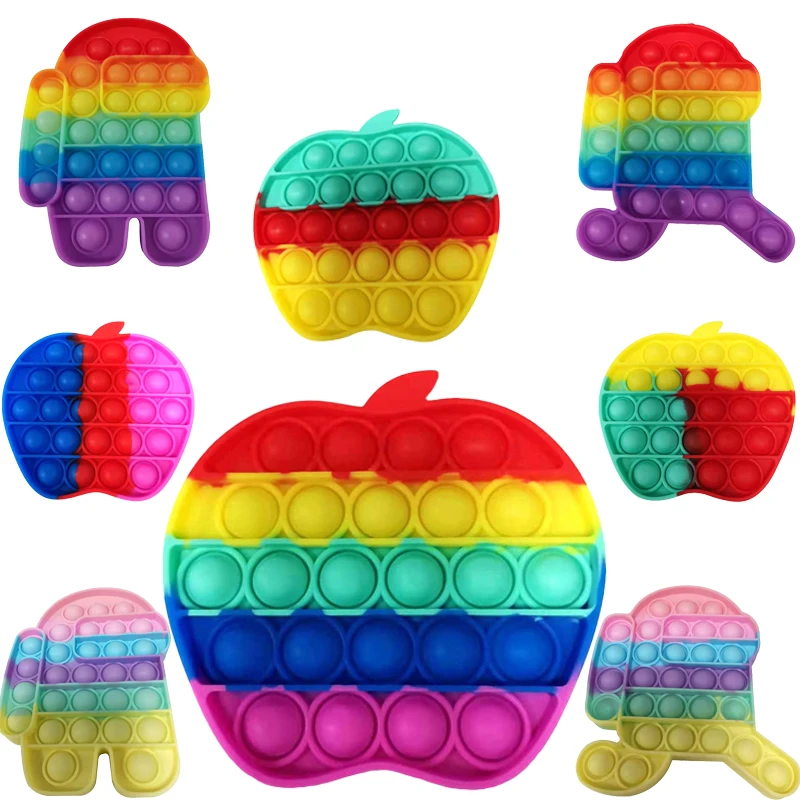 Pop it Fidget упаковка игрушек антистресс Новый пузырь Радуга Pop Apple астронавт декомпрессионные игрушки для детей и взрослых
Pop it Fidget упаковка игрушек антистресс Новый пузырь Радуга Pop Apple астронавт декомпрессионные игрушки для детей и взрослых