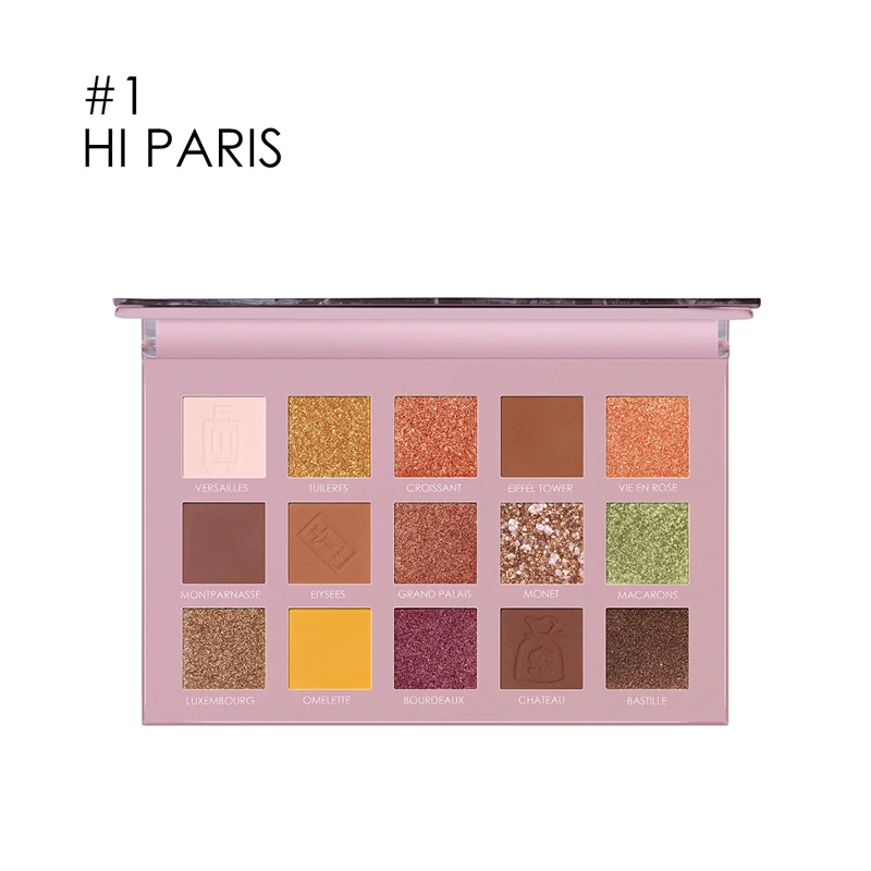 15 Colors Go Travel Palette Professional Glitter Eyeshadow Palette Shimmer Long-lasting Waterproof Matte Eye Shadow Cosmetics
15 Colors Go Travel Palette Professional Glitter Eyeshadow Palette Shimmer Long-lasting Waterproof Matte Eye Shadow Cosmetics
