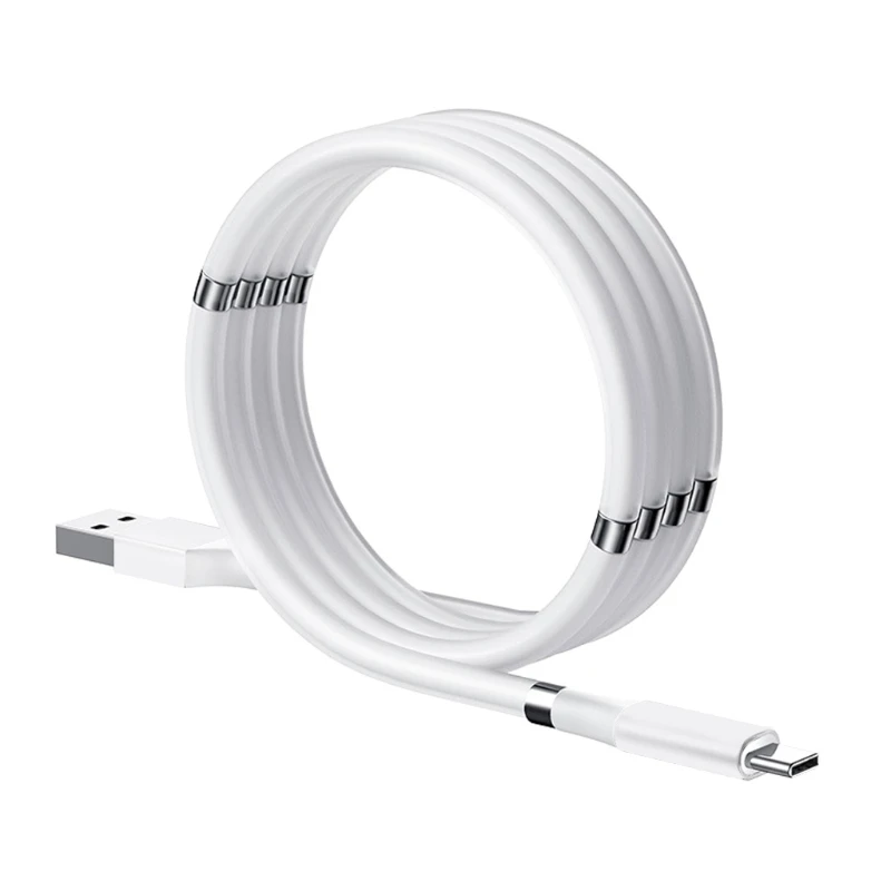 Magnetic Absorption Nano Data Cable Fast Charging Cord Self Winding USB Charger Cord 360° Coiling Retractable Dropshipping
Magnetic Absorption Nano Data Cable Fast Charging Cord Self Winding USB Charger Cord 360° Coiling Retractable Dropshipping