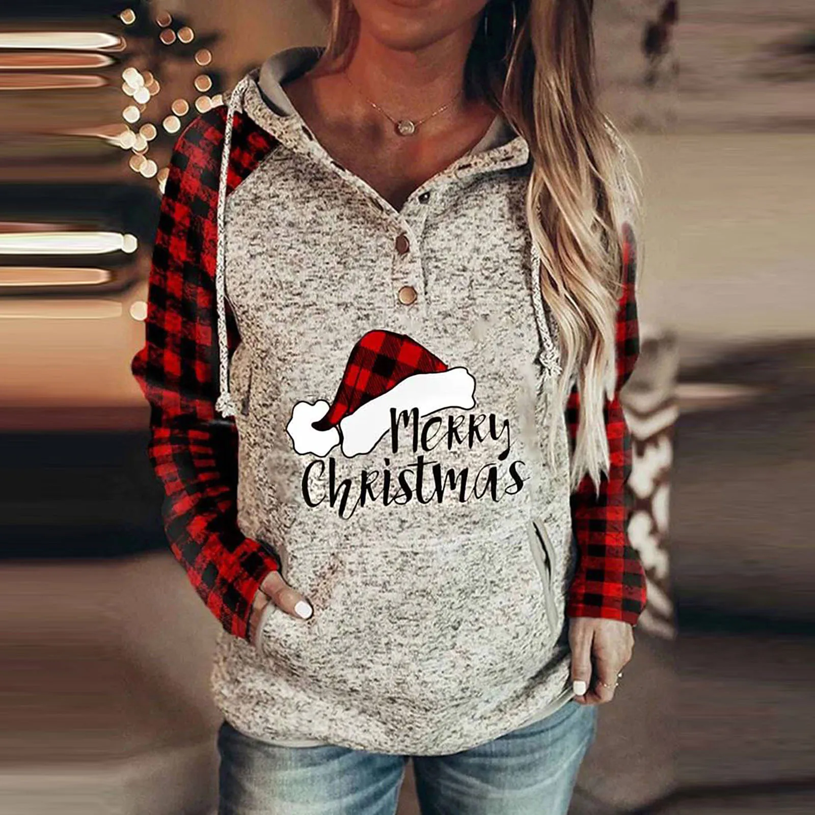 2021 New Year Merry Christmas Hoodies For Women Cartoon and Letter Print Sweatshirts With Pockets Streetwear moletom feminino
2021 New Year Merry Christmas Hoodies For Women Cartoon and Letter Print Sweatshirts With Pockets Streetwear moletom feminino