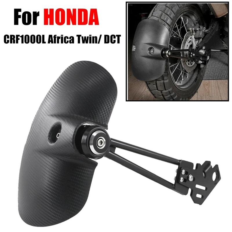 For Honda CRF1000L Africa Twin/DCT CRF 1000 L 2016 - 2019 Motorcycle Rear Fender Mudguard Tire Hugger Wheel Splash Guard
For Honda CRF1000L Africa Twin/DCT CRF 1000 L 2016 - 2019 Motorcycle Rear Fender Mudguard Tire Hugger Wheel Splash Guard