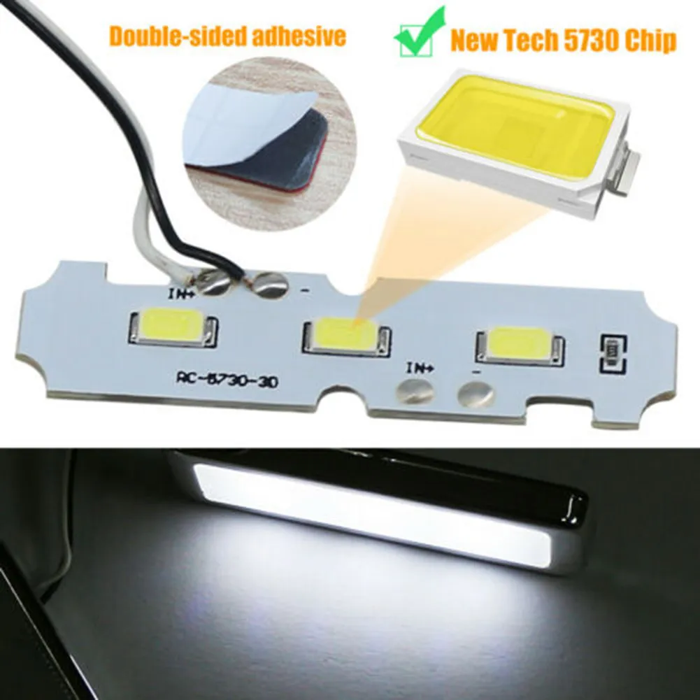 Ambient Car Interior Door Light Atmosphere Light Blue Bright Interior Parts Accessories