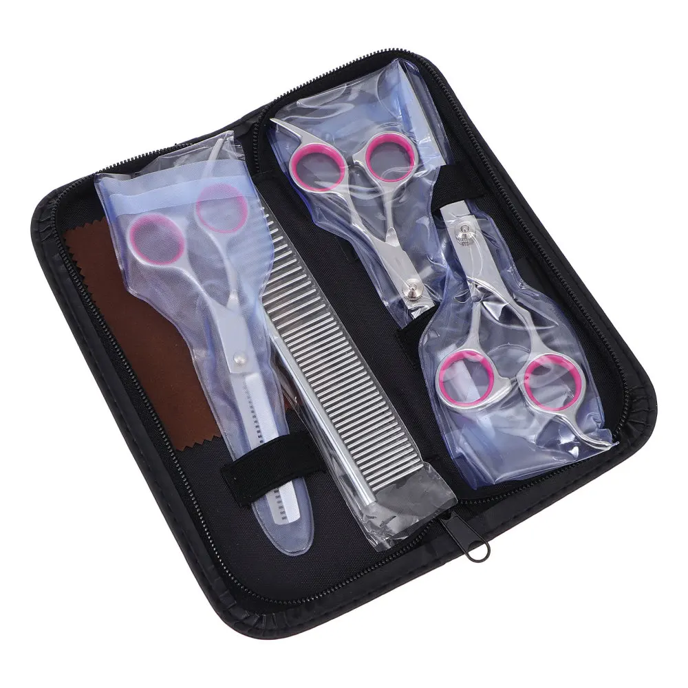 1 Set of Professional Haircut Scissors Hair Trimming Tools Hairdressing Comb
1 Set of Professional Haircut Scissors Hair Trimming Tools Hairdressing Comb