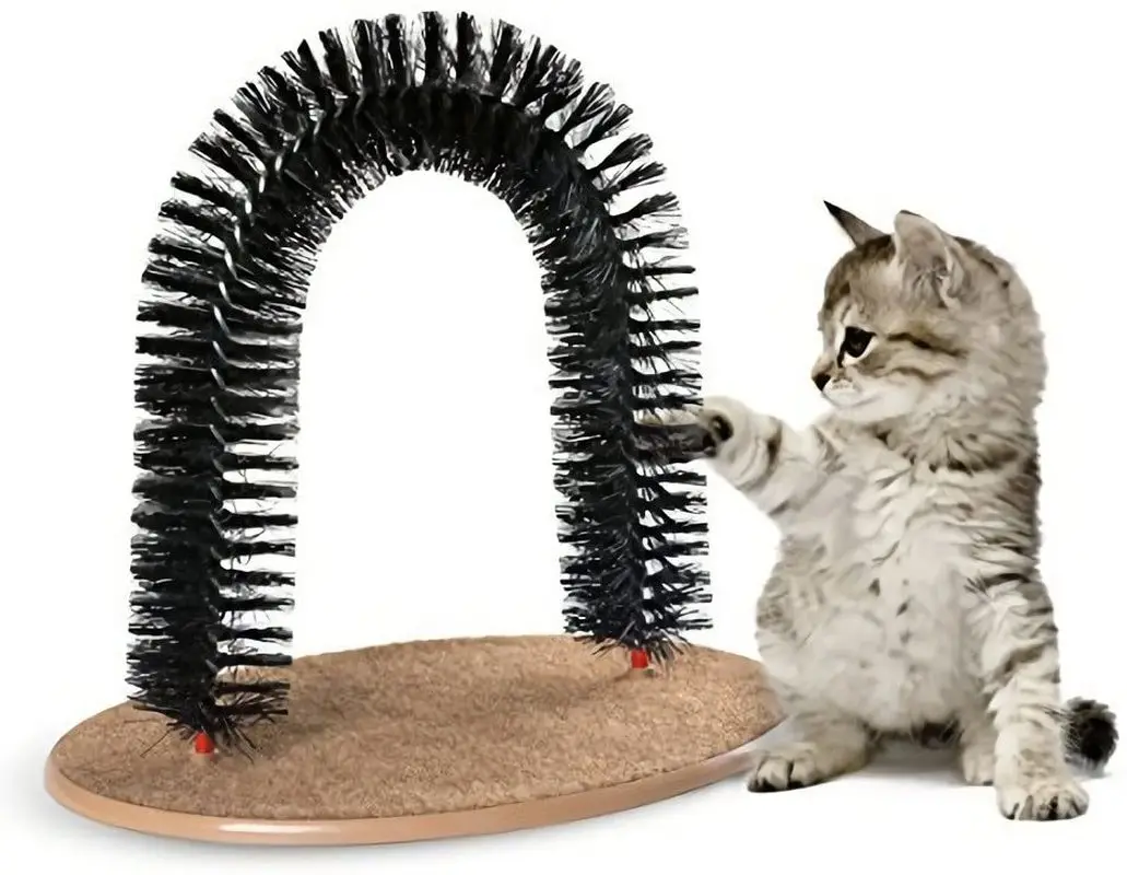 Cat Arch Massage Combs Hair Grooming Scratcher Toy Self-Groomer Toy Massage Scratching Pet Cat Scratches Hair Cleaning Brush
Cat Arch Massage Combs Hair Grooming Scratcher Toy Self-Groomer Toy Massage Scratching Pet Cat Scratches Hair Cleaning Brush