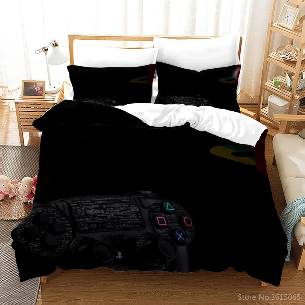 Комплект постельного белья PlayStation 4 с 3d наволочкой Классический комплект