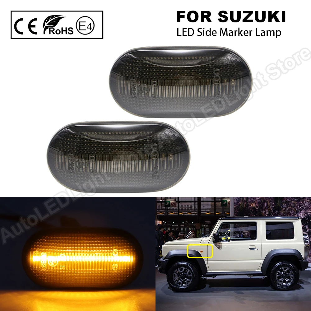 2PCS For Suzuki Jimny Lapin Carry Mazda AZ Spiano Scrum Chevrolet Cruze LED Side Marker Light Turn Signal Lamp Indicator Smoke
2PCS For Suzuki Jimny Lapin Carry Mazda AZ Spiano Scrum Chevrolet Cruze LED Side Marker Light Turn Signal Lamp Indicator Smoke