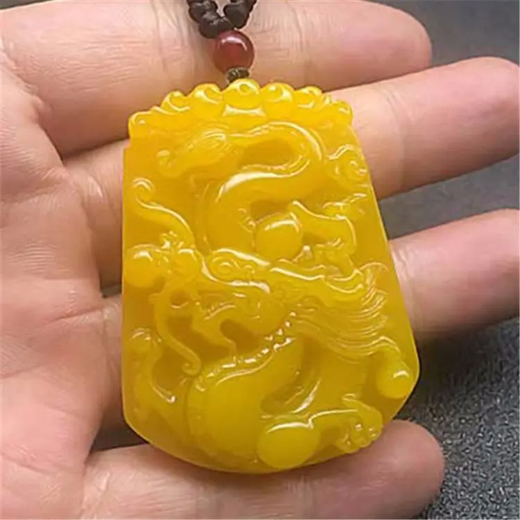 Natural yellow jade pendant zodiac dragon necklace for women Hand-Carved Pendants jade necklaces jade jewelry
Natural yellow jade pendant zodiac dragon necklace for women Hand-Carved Pendants jade necklaces jade jewelry