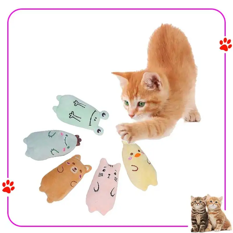 Cat Teething Toys for Intimate Mint Teeth Grinding Catnip Plush Supplies Kitten Suit Interactive Pet Accessories Games Cats Toy
Cat Teething Toys for Intimate Mint Teeth Grinding Catnip Plush Supplies Kitten Suit Interactive Pet Accessories Games Cats Toy
