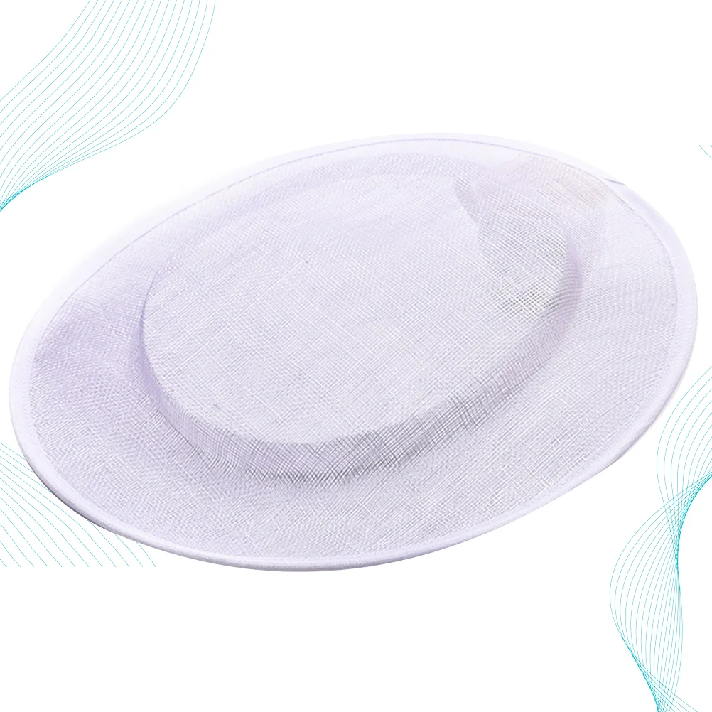 Wommen Sinamay Base Cocktail Hat Fascinator Round Base Hat Round Base Millinery DIY Craft Accessory Yarn Hat Bottom (White)
Wommen Sinamay Base Cocktail Hat Fascinator Round Base Hat Round Base Millinery DIY Craft Accessory Yarn Hat Bottom (White)