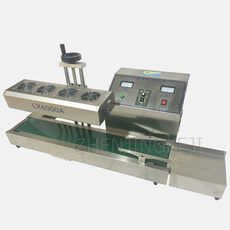 

220V Sealing Machine Commercial Fully Automatic Aluminum Foil Material Sealing Equipment Continuous Electromagnetic Induction