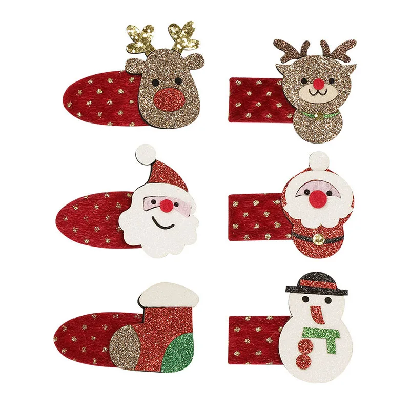 Oaoleer Glitter Baby Hair Clips Barrettes Christmas Santa Deer Cartoon Hairpins For Baby Girls Kids Velvet Mini Hair Accessories
Oaoleer Glitter Baby Hair Clips Barrettes Christmas Santa Deer Cartoon Hairpins For Baby Girls Kids Velvet Mini Hair Accessories