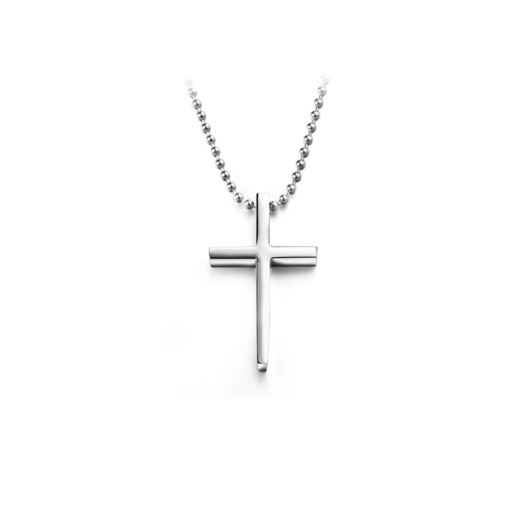 Titanium Steel Silver Delicate Cross Pendant Necklace for Women Men Charms Jewelry Party Birthday Gift
Titanium Steel Silver Delicate Cross Pendant Necklace for Women Men Charms Jewelry Party Birthday Gift
