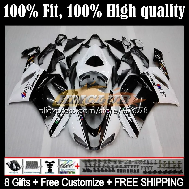 Injection For KAWASAKI NINJA ZX 636 6R 6 R 600CC 600 105CL.13 ZX-636 ZX-6R ZX636 ZX6R 07 08 ZX600 2007 2008 Fairing white black
Injection For KAWASAKI NINJA ZX 636 6R 6 R 600CC 600 105CL.13 ZX-636 ZX-6R ZX636 ZX6R 07 08 ZX600 2007 2008 Fairing white black