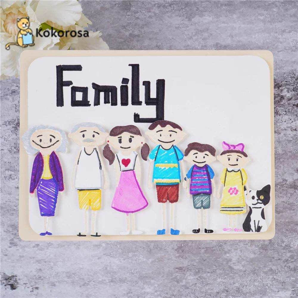 Kokorosa Family Cutting Dies Metal Dies Scrapbooking Album Card Making Embossing Stencil Diecuts New 2021
Kokorosa Family Cutting Dies Metal Dies Scrapbooking Album Card Making Embossing Stencil Diecuts New 2021