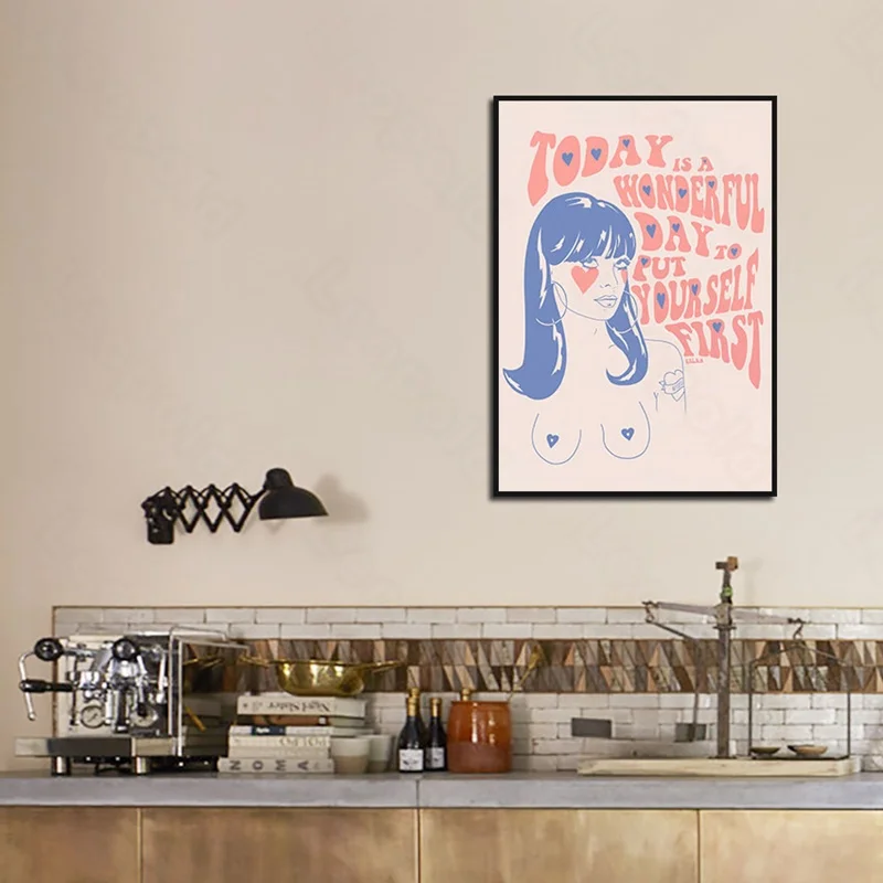 cartoon Style Murals Cartoon Half Naked Girl Frameles Poster Home Residential Bedroom Decoration Living Room Canvas Painting
cartoon Style Murals Cartoon Half Naked Girl Frameles Poster Home Residential Bedroom Decoration Living Room Canvas Painting