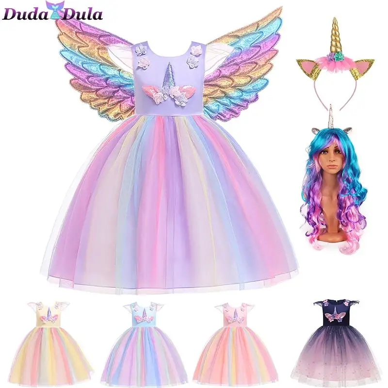 Girls Dress Summer Kids Unicorn Dresses For Girls Birthday Party Princess Dress Children Clothing Dresses for New Year 2021
Girls Dress Summer Kids Unicorn Dresses For Girls Birthday Party Princess Dress Children Clothing Dresses for New Year 2021
