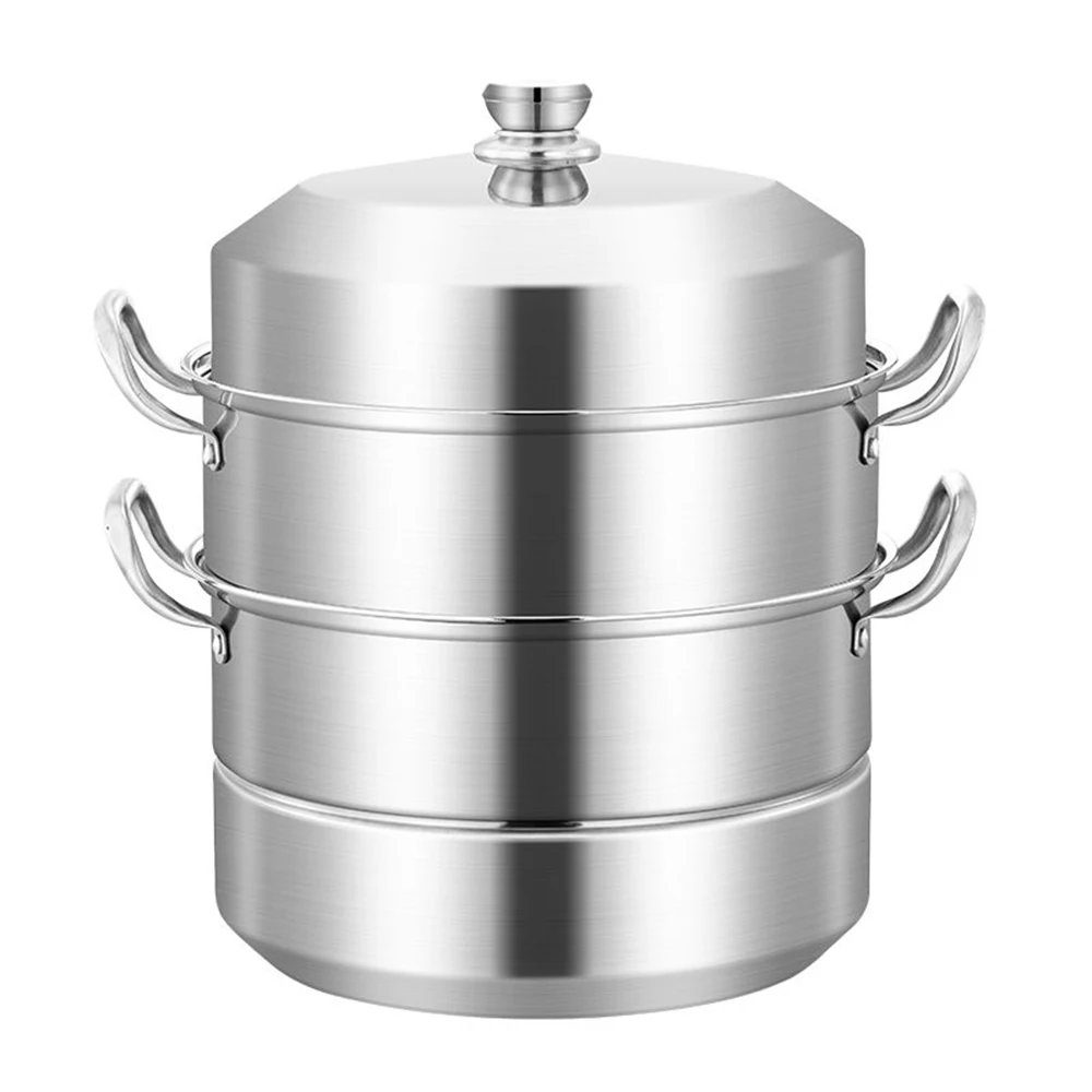 Кастрюля Паровая из нержавеющей стали толщиной 2/3/4 слоев, универсальные кастрюли для приготовления супа, кастрюли для индукционной плиты, г... 
Кастрюля Паровая из нержавеющей стали толщиной 2/3/4 слоев, универсальные кастрюли для приготовления супа, кастрюли для индукционной плиты, г...