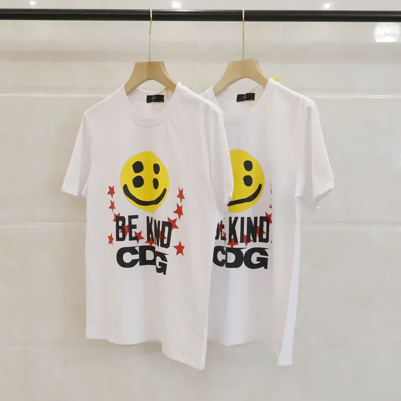 Kanye West Smiley Print Casual T-shirt Crewneck Women Wen High Street Short Sleeve Hip-Hop T-shirts Streetwear Tops
Kanye West Smiley Print Casual T-shirt Crewneck Women Wen High Street Short Sleeve Hip-Hop T-shirts Streetwear Tops