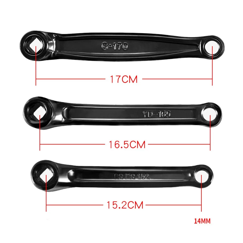 170/165/152mm Bicycle Crankset Crank Arm Road Mountain MTB Bike Crank Arm Diamond Hole Bicycle Repair Part Cycling Accessories
170/165/152mm Bicycle Crankset Crank Arm Road Mountain MTB Bike Crank Arm Diamond Hole Bicycle Repair Part Cycling Accessories