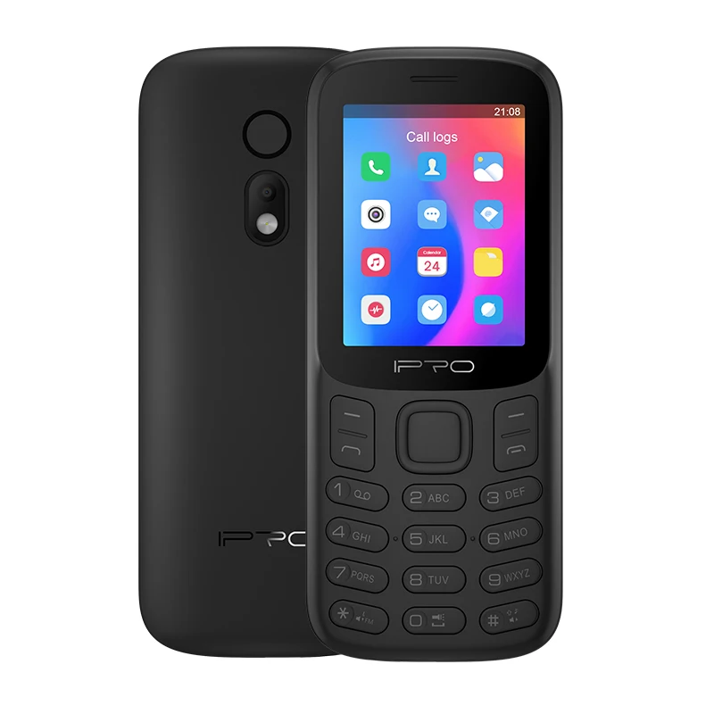 

2G GSM Celulares IPRO A20Mini 1.77 Feature Phone Black with Flashlight Dual SIM MP3 Player Manufacturer Supply Destaque Telefone
