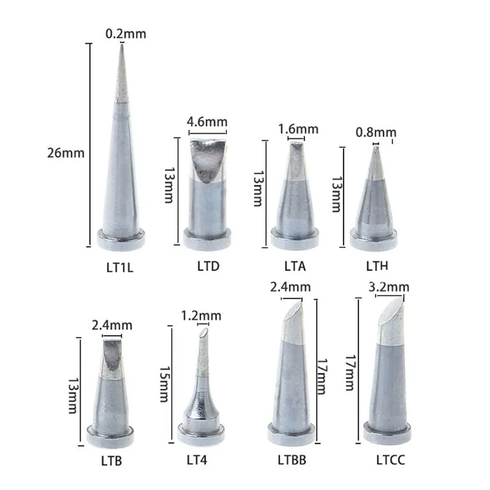 1PCS Soldering Iron Tips For Weller WSP80 Anti-wear Copper Kit LT WP80 WSD81 Repairing Silver Solder Tools Accessories
1PCS Soldering Iron Tips For Weller WSP80 Anti-wear Copper Kit LT WP80 WSD81 Repairing Silver Solder Tools Accessories