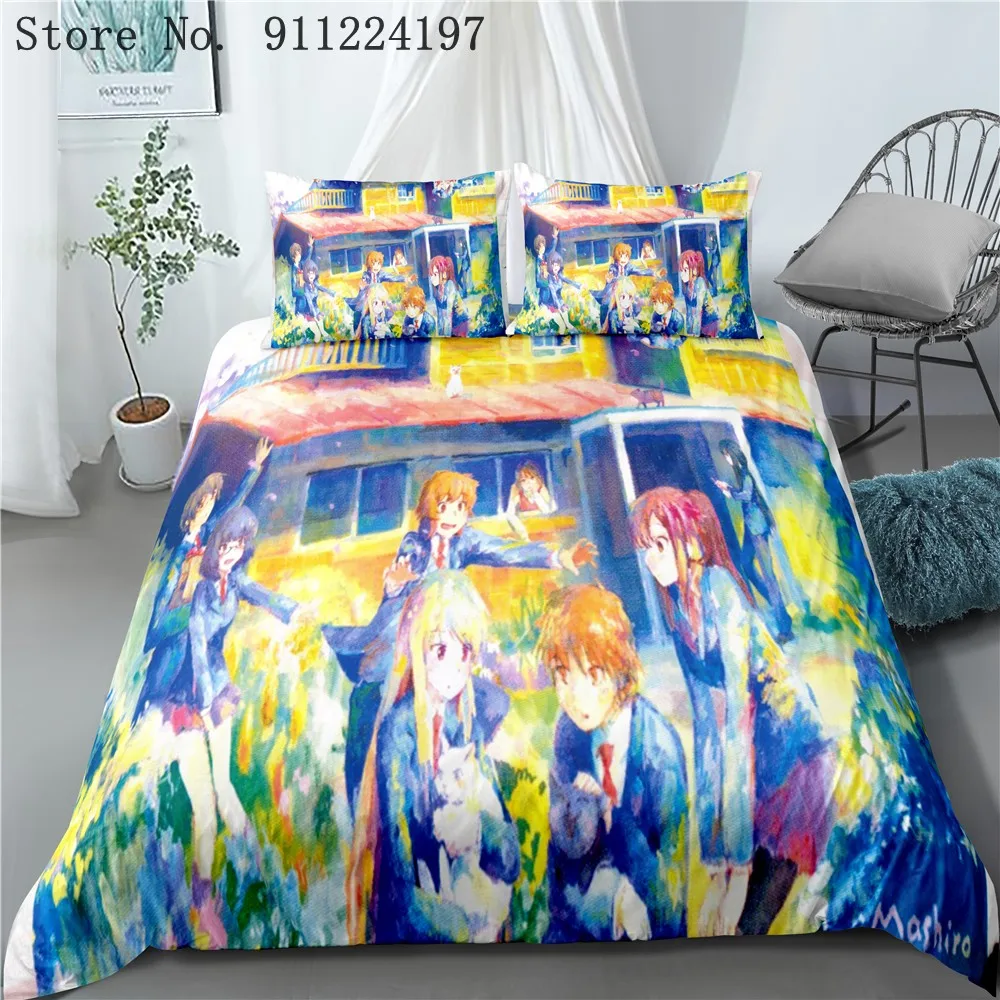 Japanese Anime Duvet Cover Comforter Bedding Set 3D Cartoon Luxury 3pcs Quilt cover Single Double Queen King Size home texti
Japanese Anime Duvet Cover Comforter Bedding Set 3D Cartoon Luxury 3pcs Quilt cover Single Double Queen King Size home texti