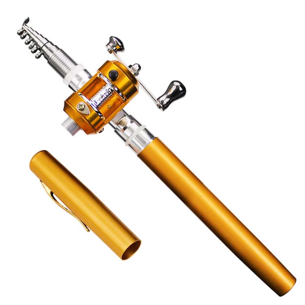 All Metal Pen Type Fishing Rod/1.6m Shrimp Rod/ Short Section Fishing Rod/ Children's Rod / Small Sea Rod
All Metal Pen Type Fishing Rod/1.6m Shrimp Rod/ Short Section Fishing Rod/ Children's Rod / Small Sea Rod