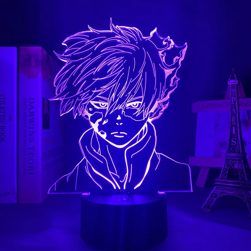 Anime My Hero Academia Shoto Todoroki Led 3D Night Light Lamp for Room Deco Birthday Gift Shoto Todoroki Lamp My Hero Academia
Anime My Hero Academia Shoto Todoroki Led 3D Night Light Lamp for Room Deco Birthday Gift Shoto Todoroki Lamp My Hero Academia