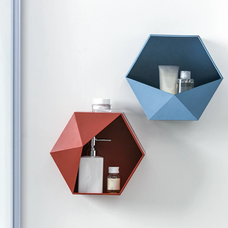 Nordic Hexagon Shelf Wall Hanging Rack Living Room Wall-Mounted Geometric Punch-Free Wall Decoration Bathroom Shelf
Nordic Hexagon Shelf Wall Hanging Rack Living Room Wall-Mounted Geometric Punch-Free Wall Decoration Bathroom Shelf