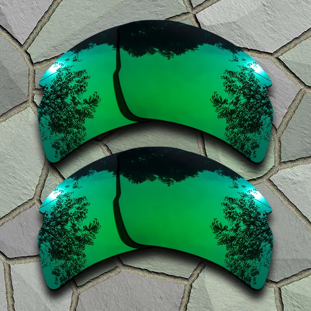 2 Pairs Green Mirrored Polarized Replacement Lenses for Flak 2.0 XL Frame 100% UVA & UVB
2 Pairs Green Mirrored Polarized Replacement Lenses for Flak 2.0 XL Frame 100% UVA & UVB